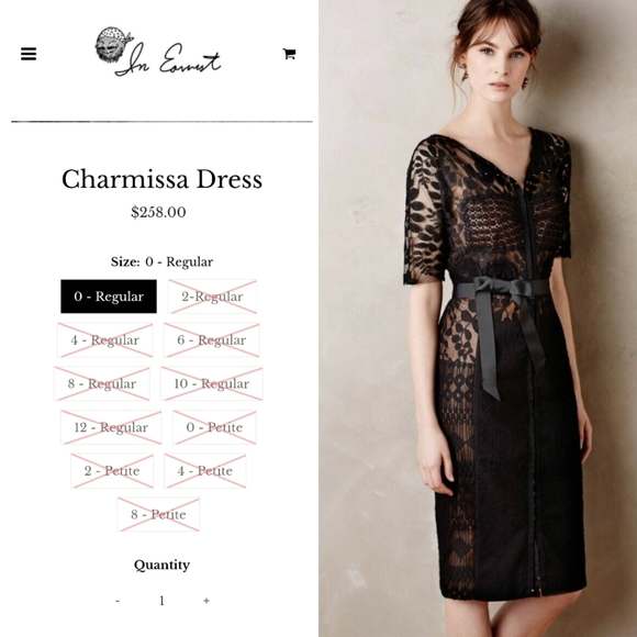 *Byron Lars Black Lace Charimissa Dress* - Picture 10 of 11